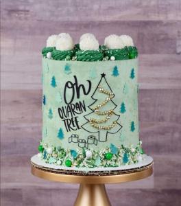 Торт "Карантинная елка"